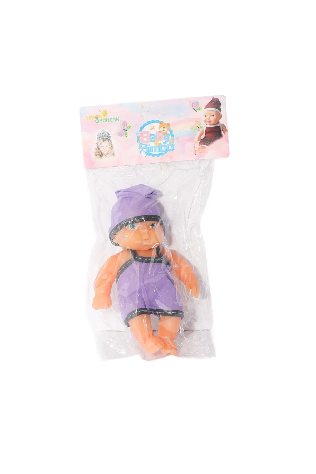 LMN-205 Poşette Et Bebek 20 cm -Limon Oyuncak
