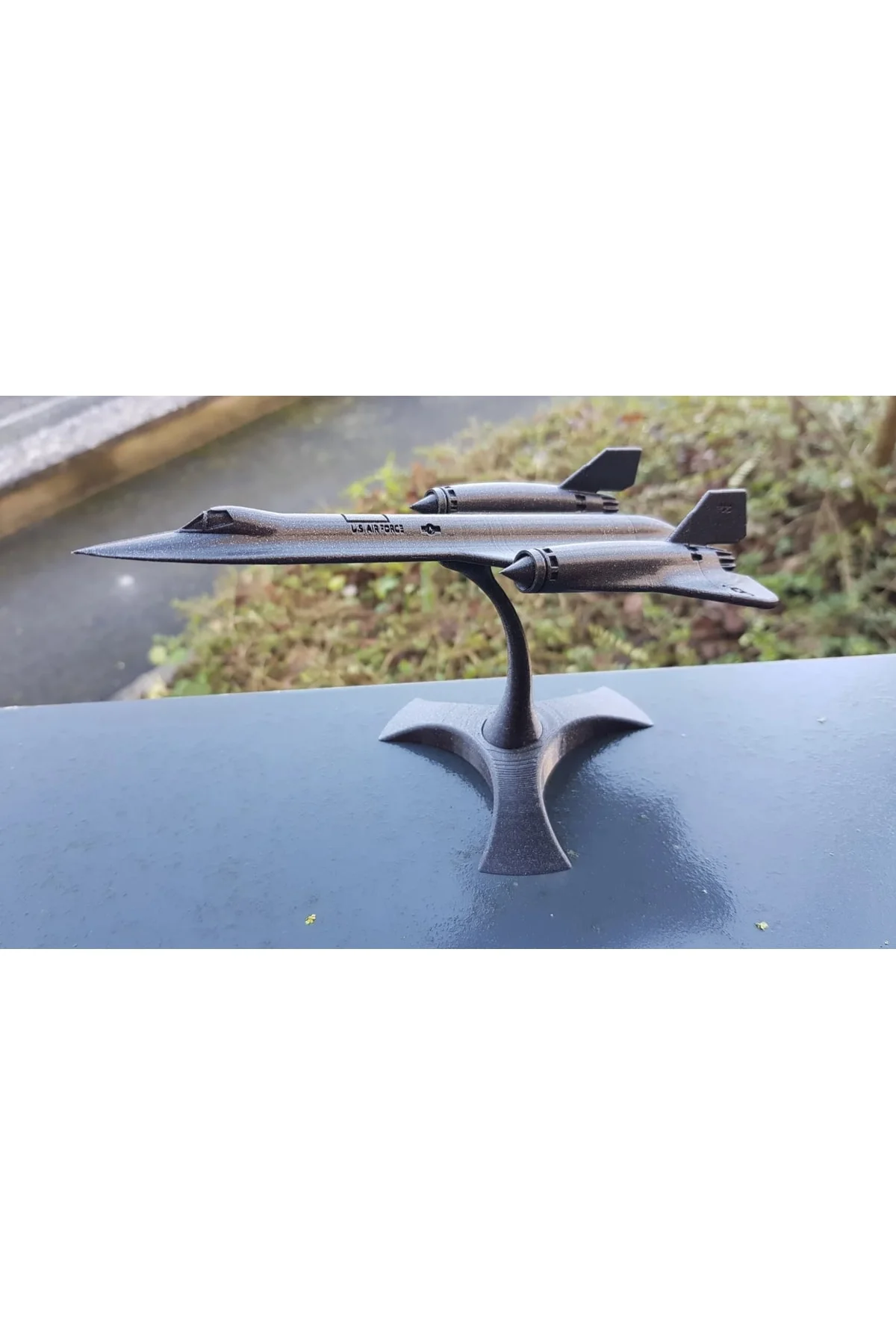 Locheed Martin Blackbird Sr71 Model Uçak