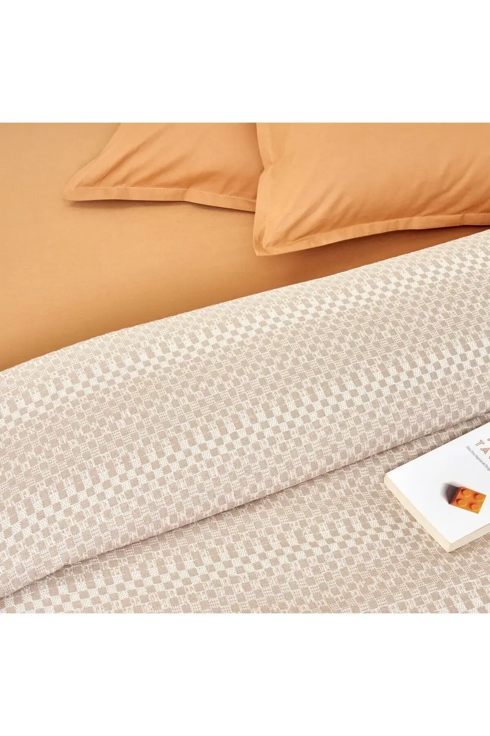 Loft Çift Kişilik Softly Set Kahverengi Lastiksiz 200 Cm X 230 Cm