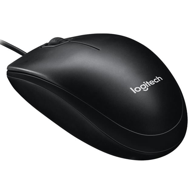 Logitech M100 1000DPI USB Kablolu Mouse Siyah 910-006652 (4741)