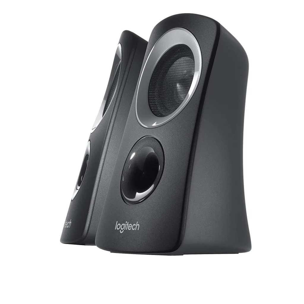 Logitech Z313 25W 2.1 Ses Sistemi (Siyah) - Zengin Bass ve Kablolu Kontrol Podu ile Müzik Deneyimi