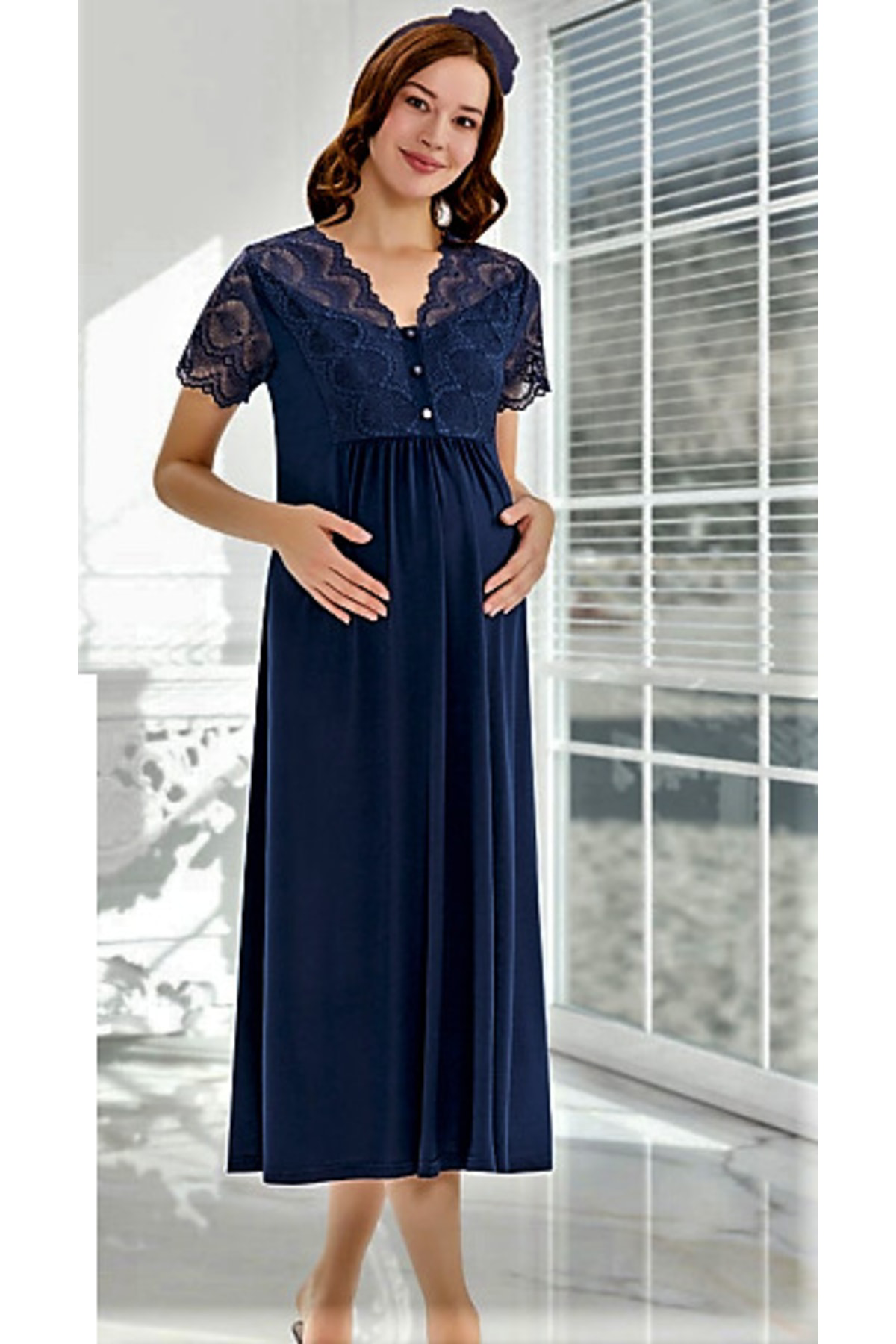 Flz Lohusa Gecelik Lacivert