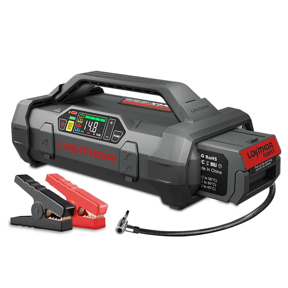Lokithor APARTX2500 12V 2500Amp LiFePO4 Akıllı Akü Takviye + Pompa + Powerbank + Led Lamba Lokithor APARTX2500 12V 2500Amp LiFePO4 Akıllı Akü Takviye + Pompa + Powerbank + Led Lamba