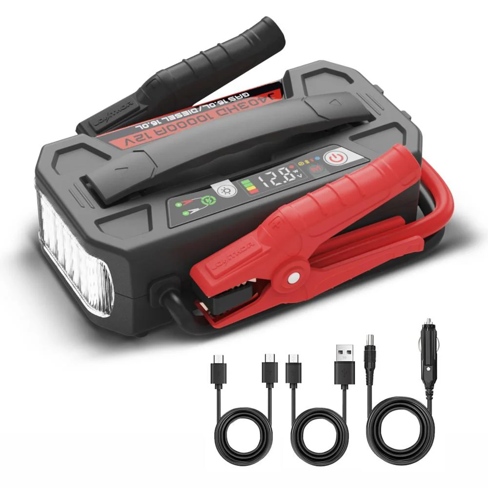 Lokithor J403HD 12V 10.000Amp Li-Polimer Akıllı Akü Takviye + Powerbank + Led Lamba Lokithor J403HD 12V 10.000Amp Li-Polimer Akıllı Akü Takviye + Powerbank + Led Lamba