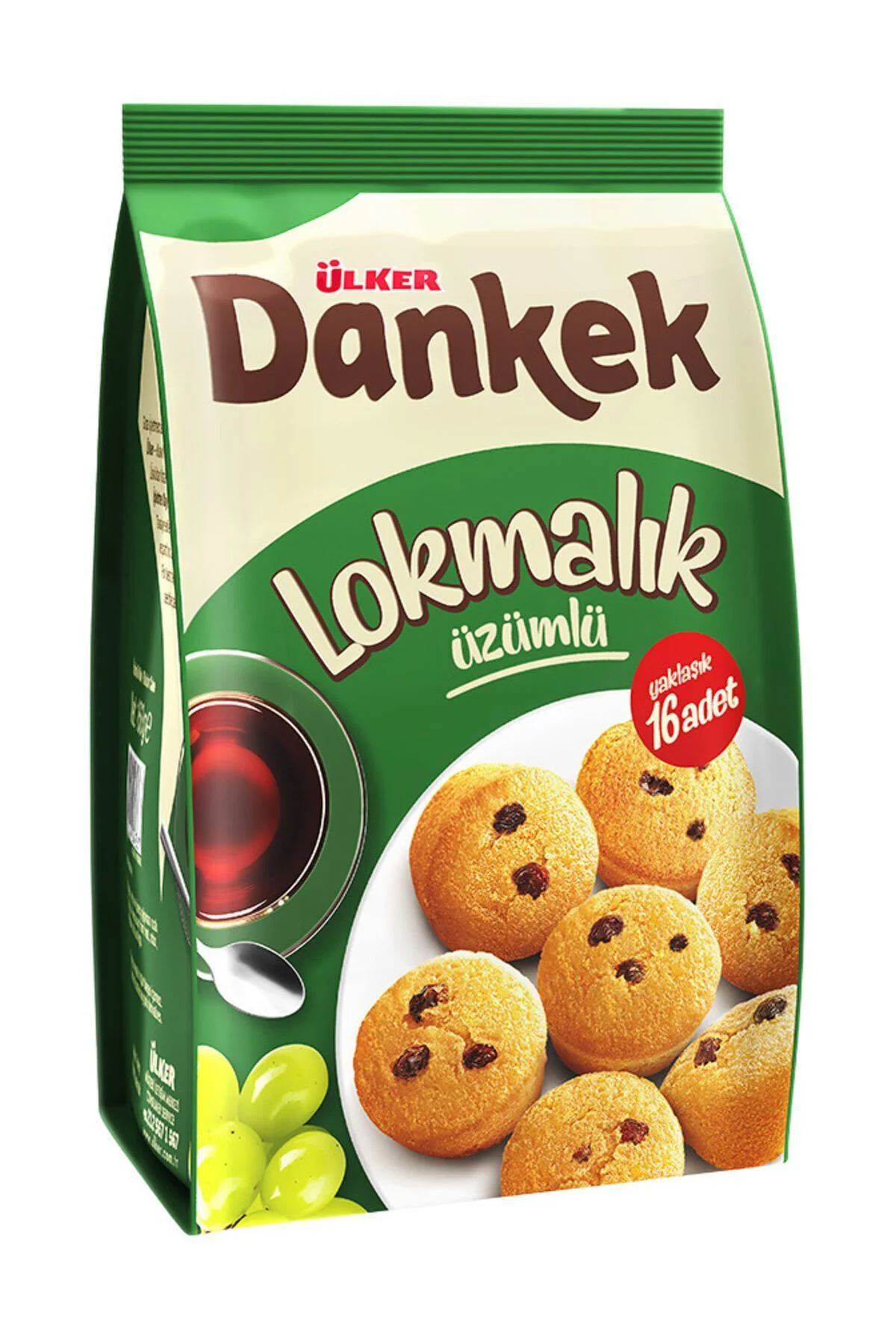 LOKMALIK ÜZÜMLÜ KEK 160 GR