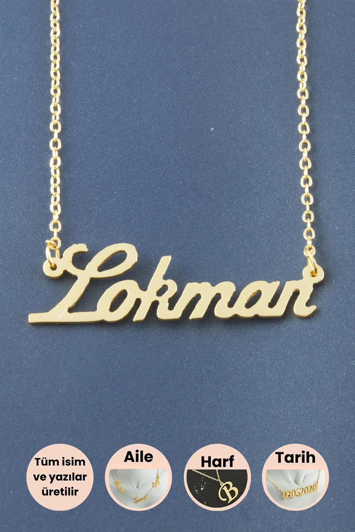 Lokman İsimli Kolye Lokman İsimli Kolye