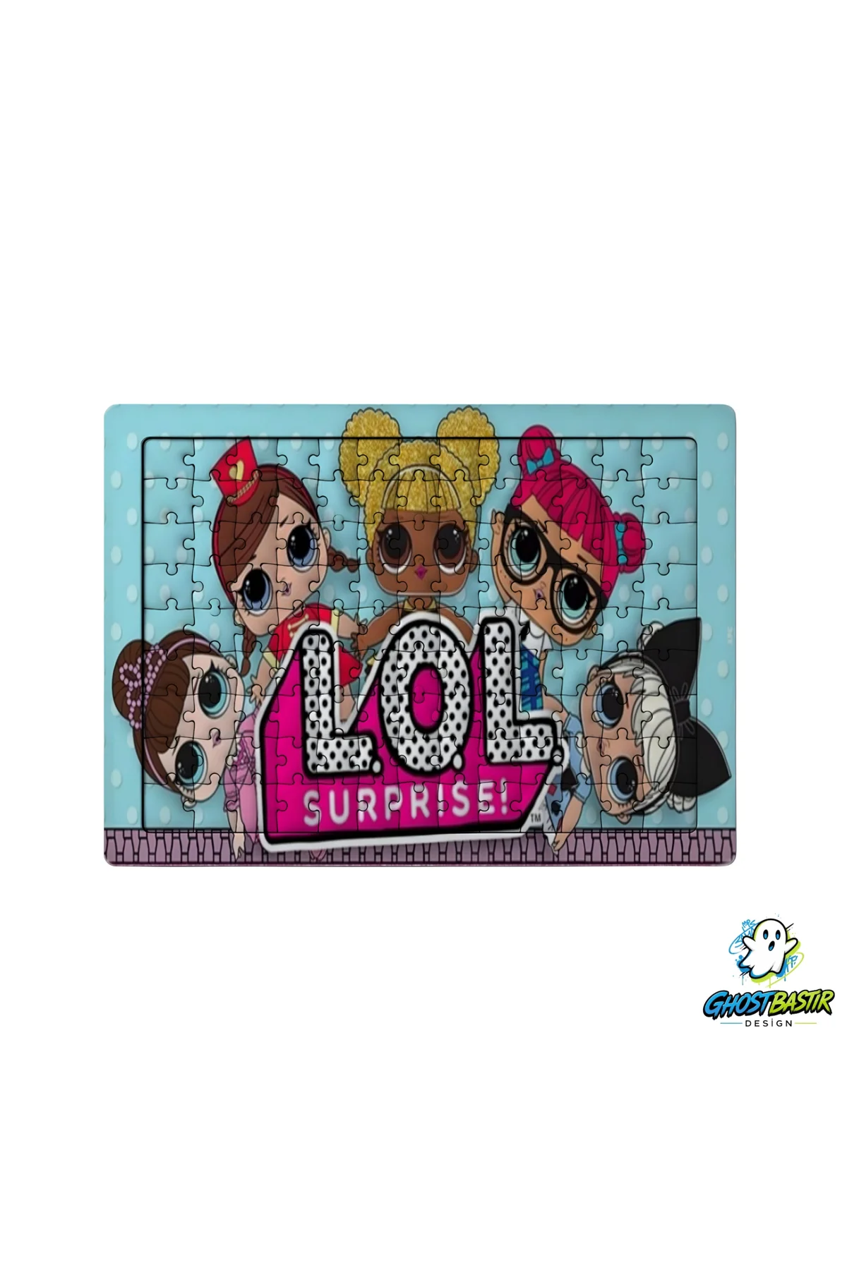 LOL Surprise 99 Parça Ayaklı Puzzle – Dekoratif Çocuk Yapbozu 0254