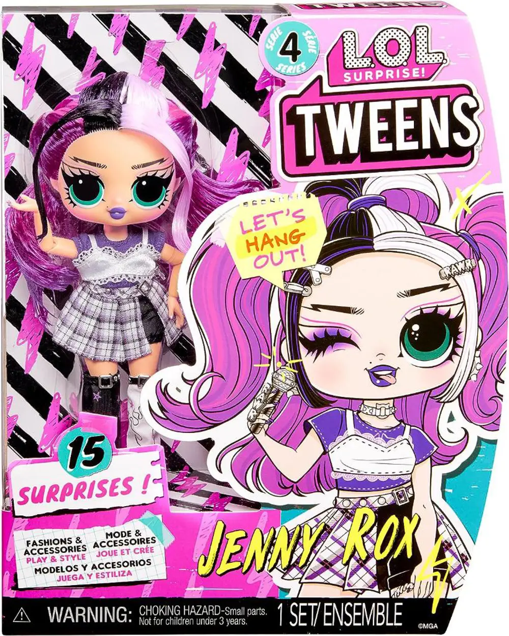 L.O.L. Surprise MGAE Tweens Seri 4 Bebeği - Jenny Rox ILL588719