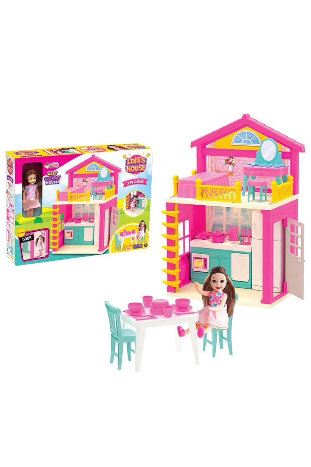 Lola'nın 2 Katlı Evi Aktivite Oyun Seti