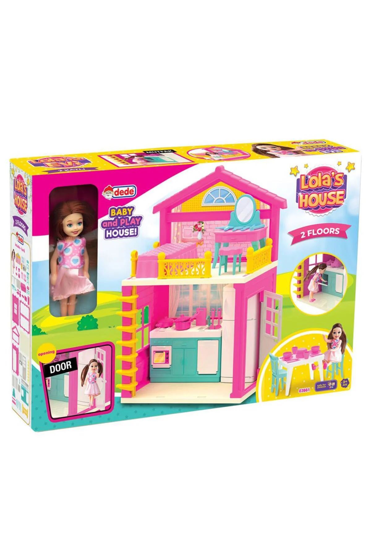 Lola'nın 2 Katlı Evi Aktivite Oyun Seti
