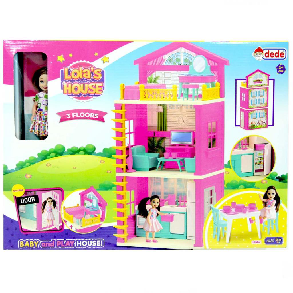 Lola'nın 3 Katlı Ev Seti Lola'nın 3 Katlı Ev Seti