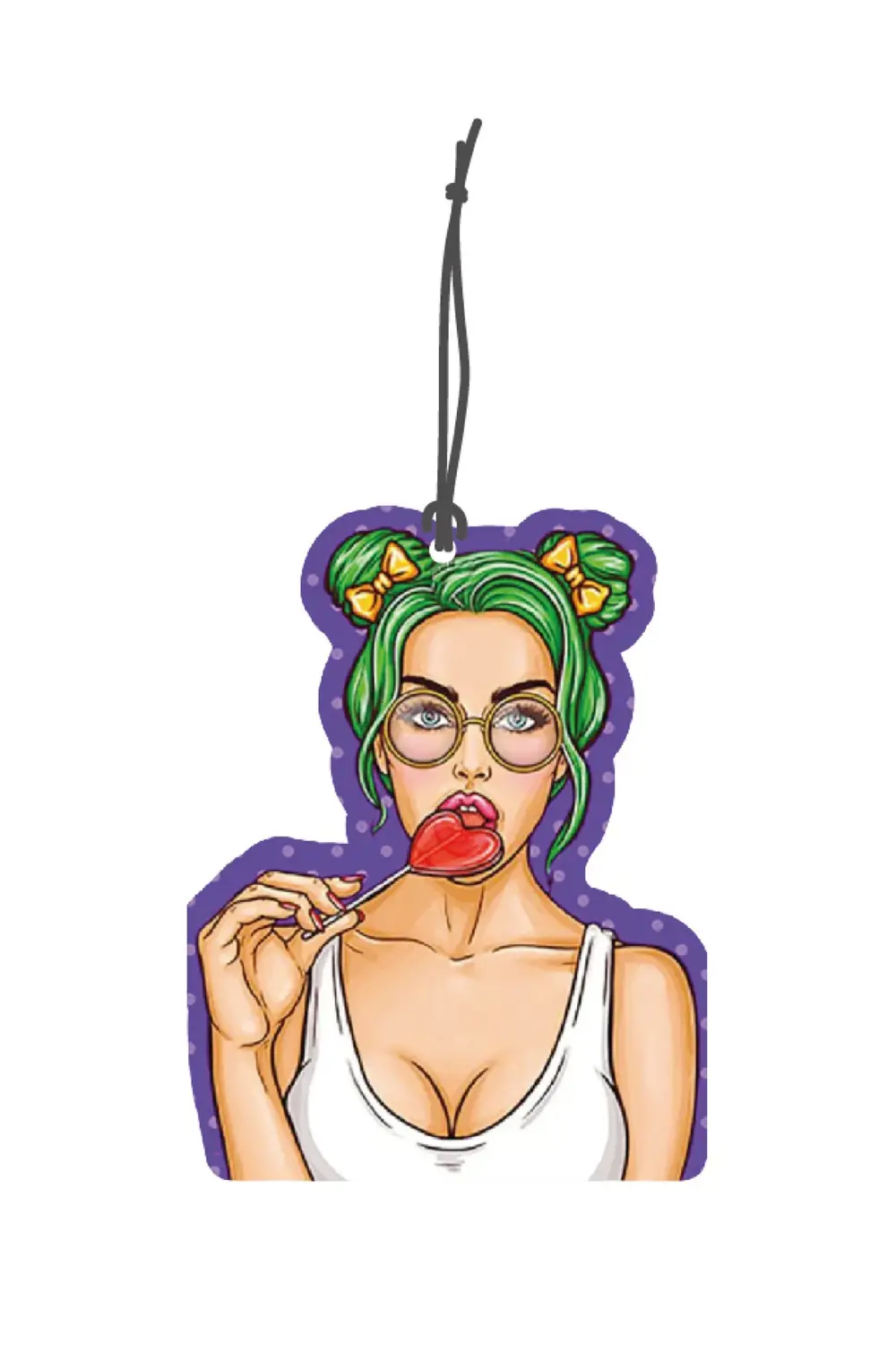 Lolipoplu Kız Görselli Oto Kokusu Dikiz Ayna Süsü Torpido Ve Oto