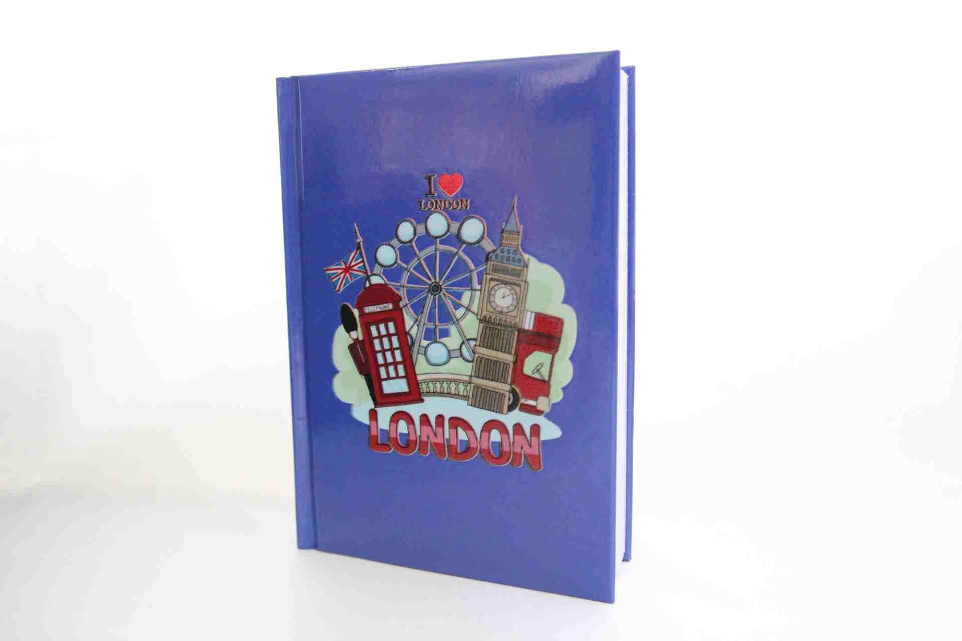 London Temalı Hediye Kutusu - Kupa Bardak ve Defter Hediye Seti