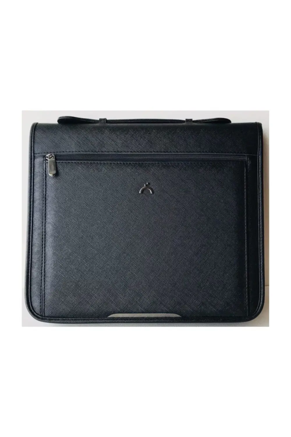 LONDRA SAPLI FERMUARLI ÇANTA SİYAH