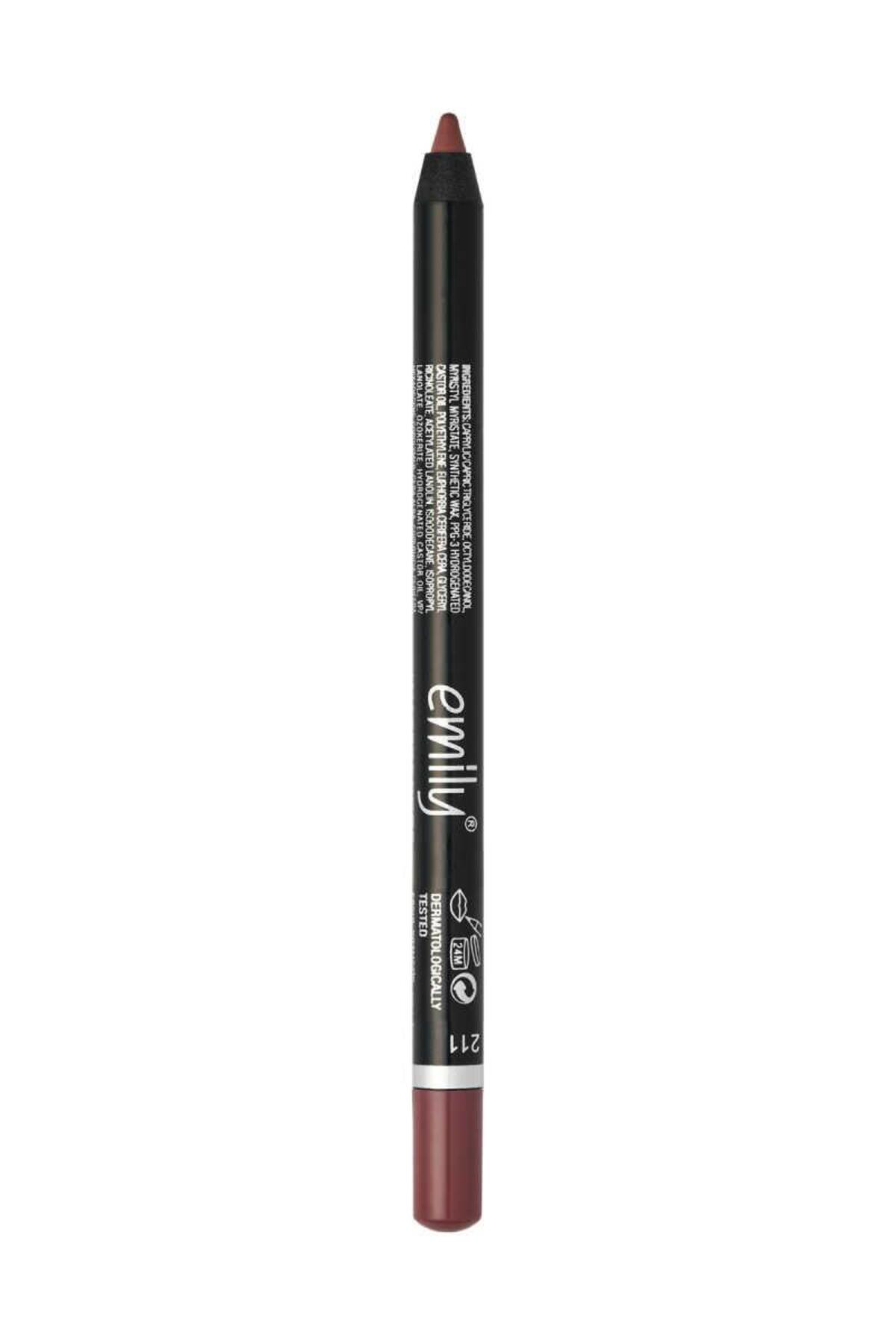 Long Lasting Lip Pencil - 211 - Dudak Kalemi - Kahverengi