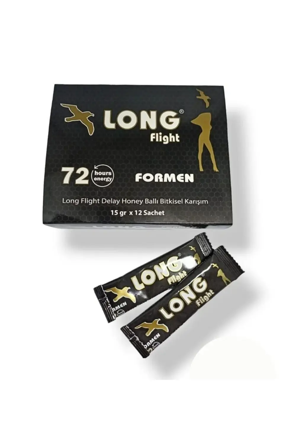 Long Mendil Long Enerji Balı 12li Stick 72 Hours Energy