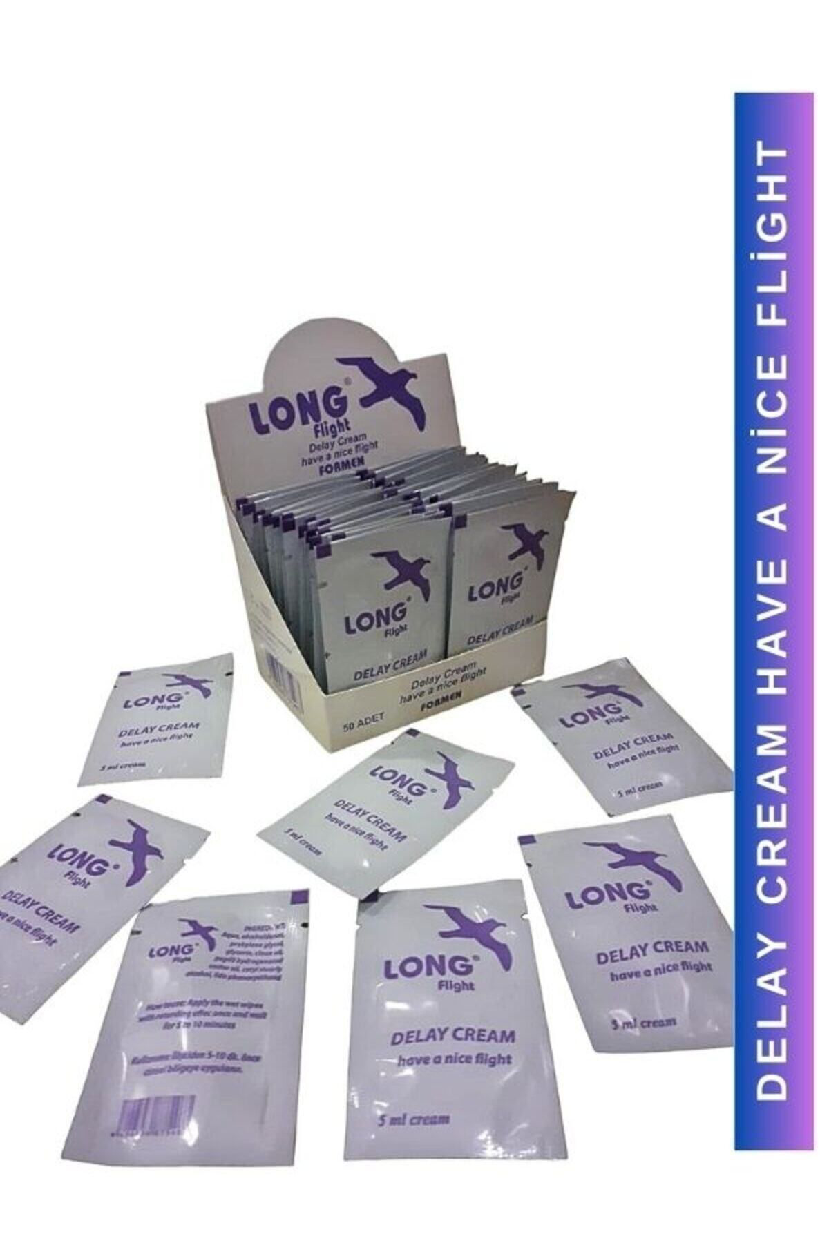 Long Mendil Long Flight Krem 50'li 1 Paket