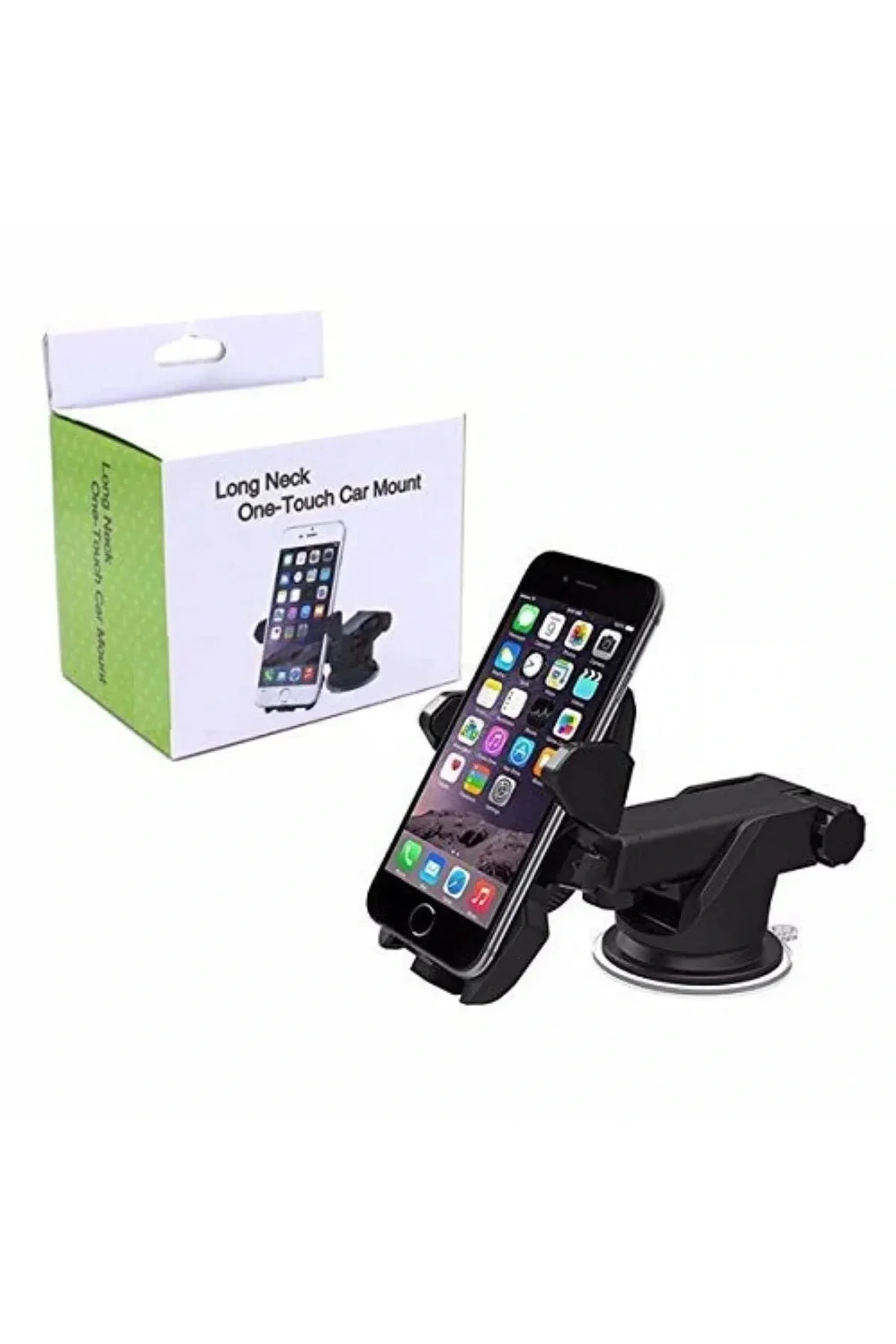 Long Neck One Touch Car Mount Araç İçi Telefonu Tutucu Long Neck One Touch Car Mount Araç İçi Telefonu Tutucu