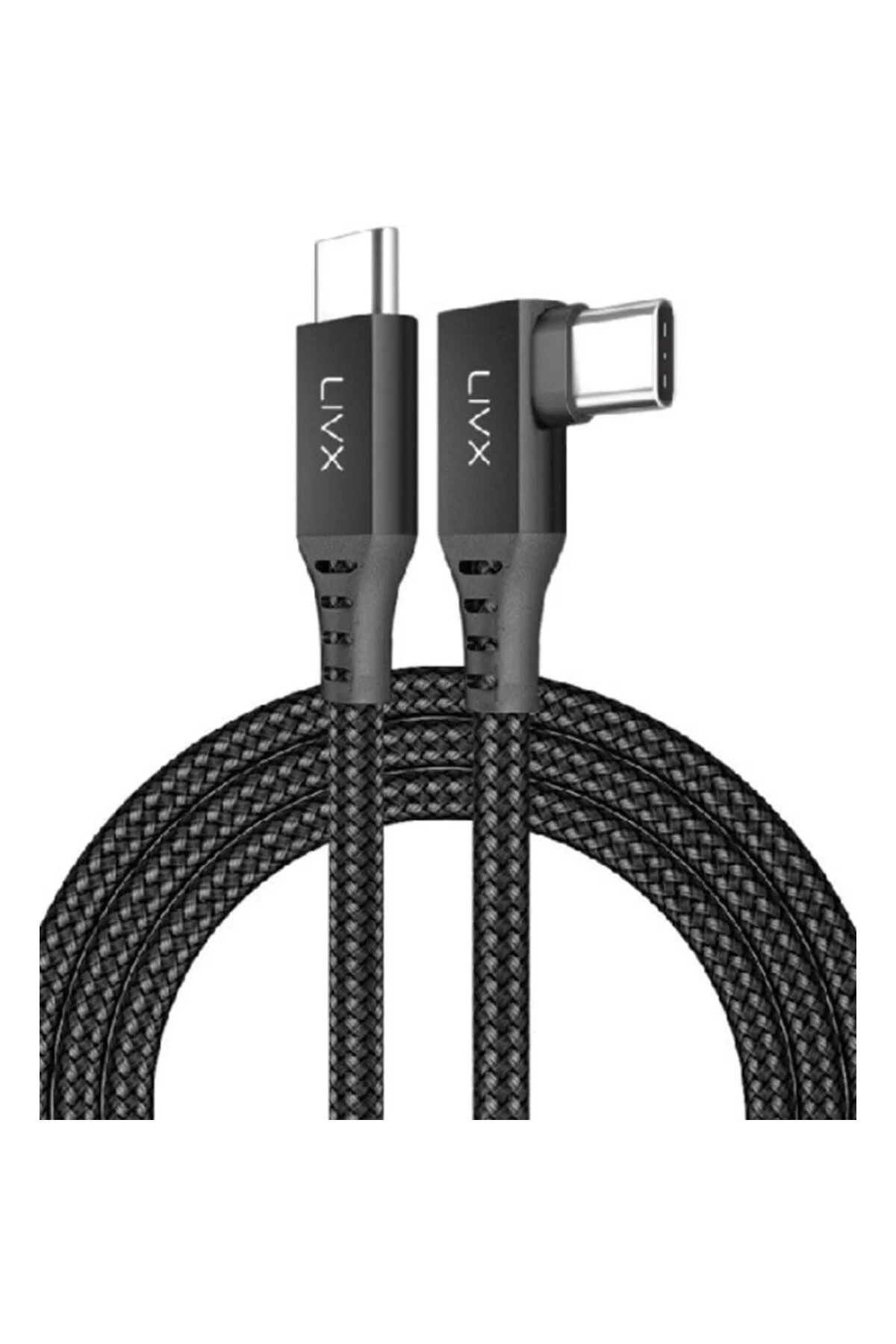 Long Type C To Type C 5 Metre 60w Hızlı Şarj Veri Aktarımı 90° Oy