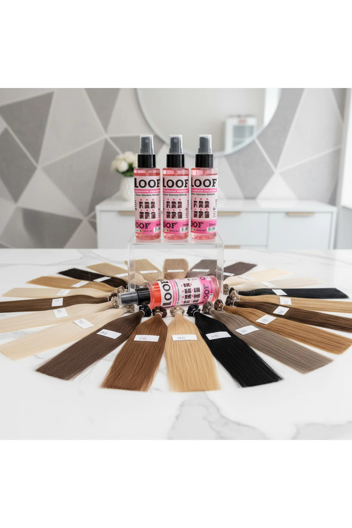 LOOF Mikro Kaynak ve Keratin Kaynak Sökücü Sprey