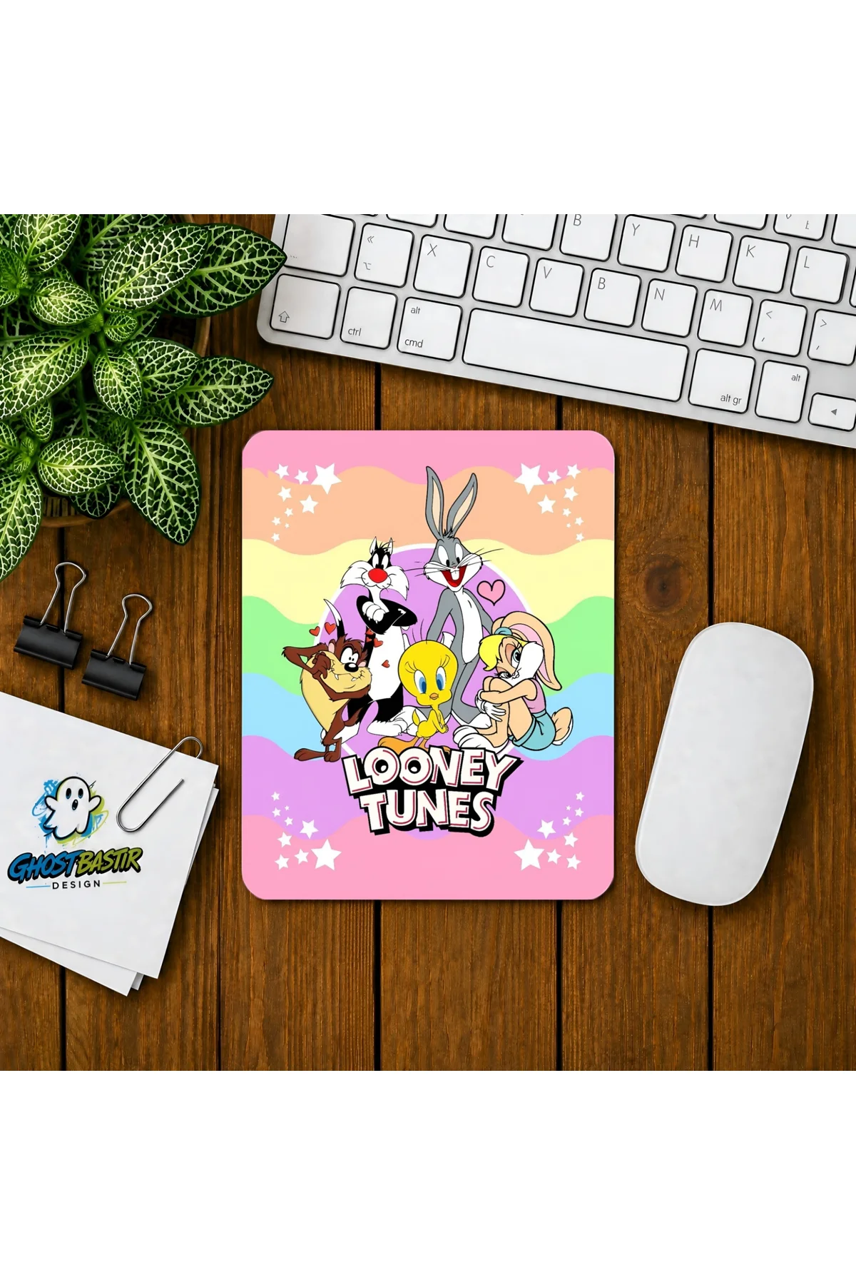 Looney Tunes Baskılı Oyuncu Mousepad 0179