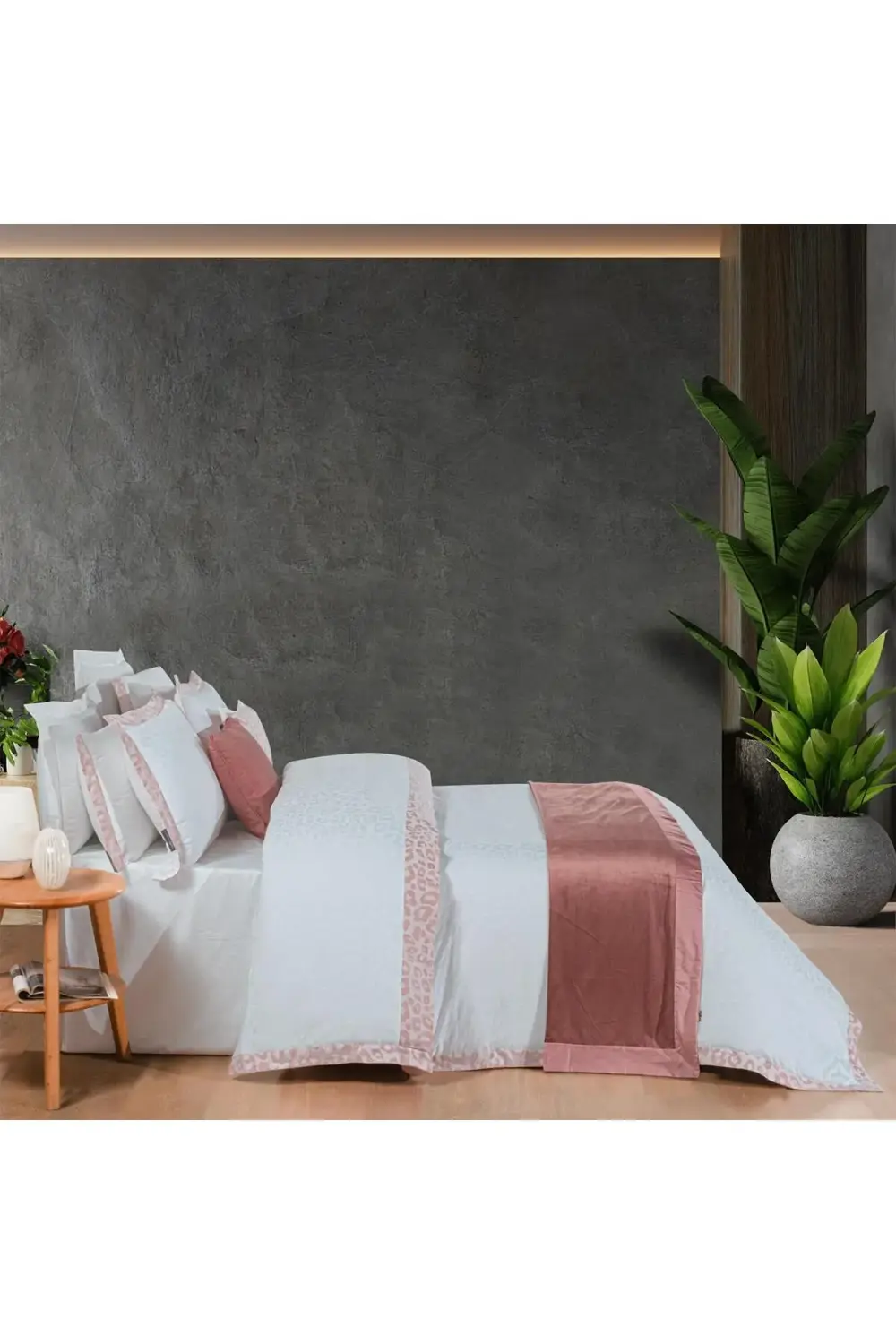 Lopez Çift Kişilik %100 Pamuk Saten "300 TC" Nevresim Takımı