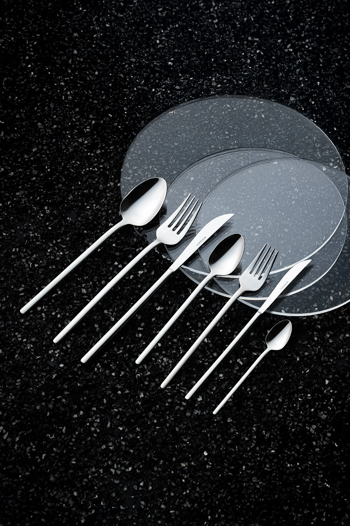 Lora 84 Parça 12 Kişilik Kutulu Çatal Kaşık Bıçak Takımı