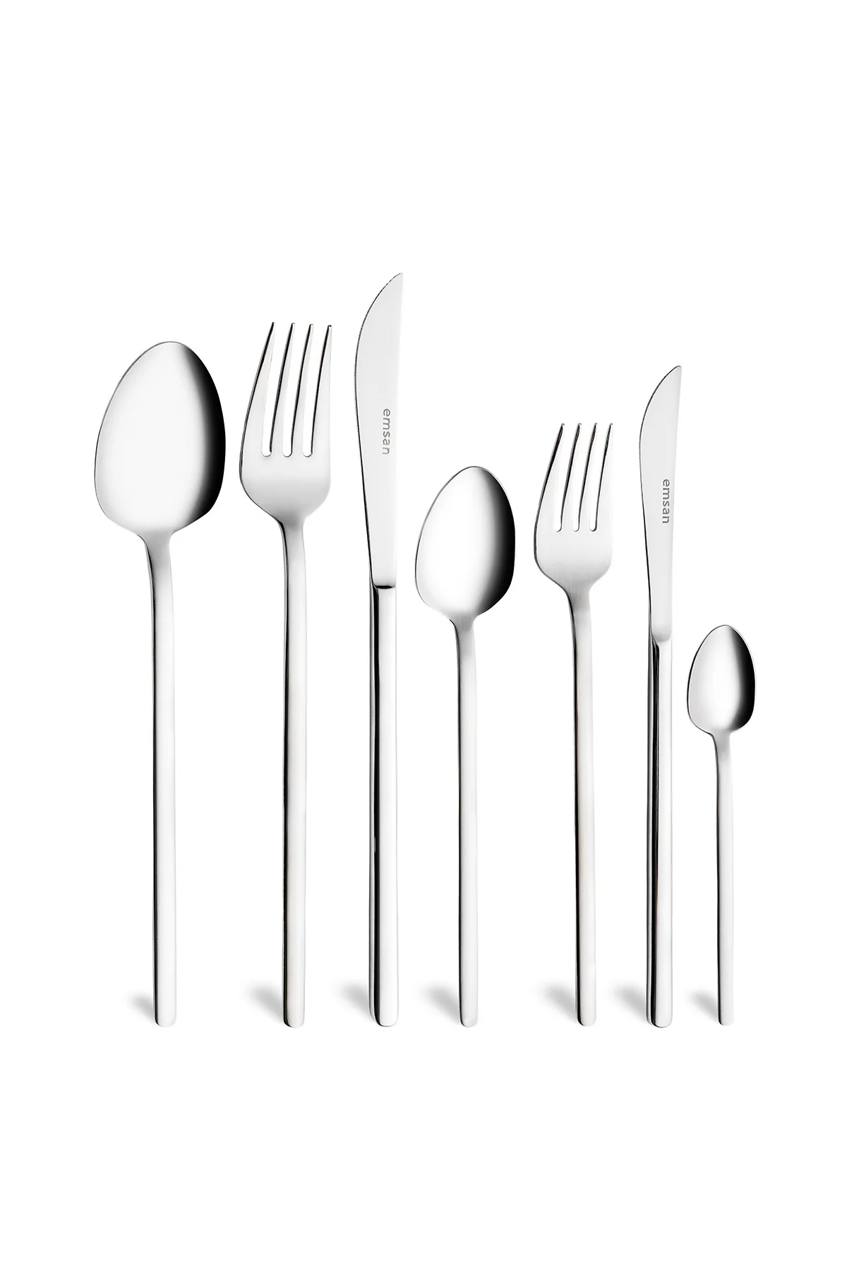 Lora 84 Parça 12 Kişilik Kutulu Çatal Kaşık Bıçak Takımı