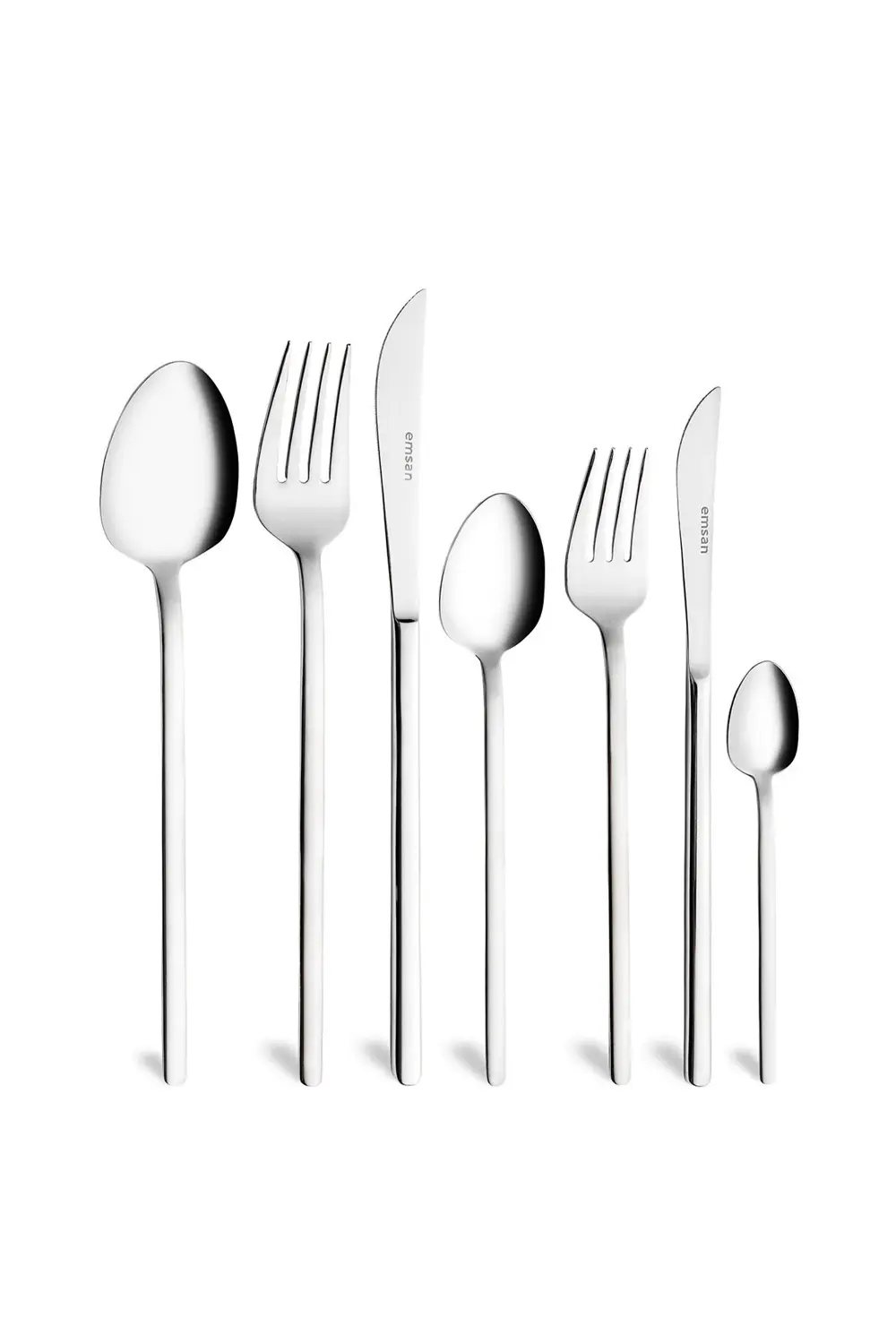 Lora 84 Parça 12 Kişilik Kutulu Çatal Kaşık Bıçak Takımı