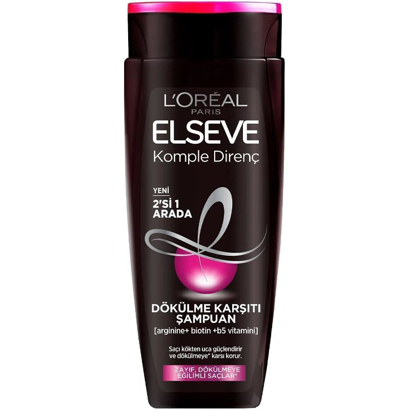 L'Oréal Elseve Şampuan 360 ml Komple Direnç Dökülme Karşıt 2si1ar L'Oréal Elseve Şampuan 360 ml Komple Direnç Dökülme Karşıt 2si1ar