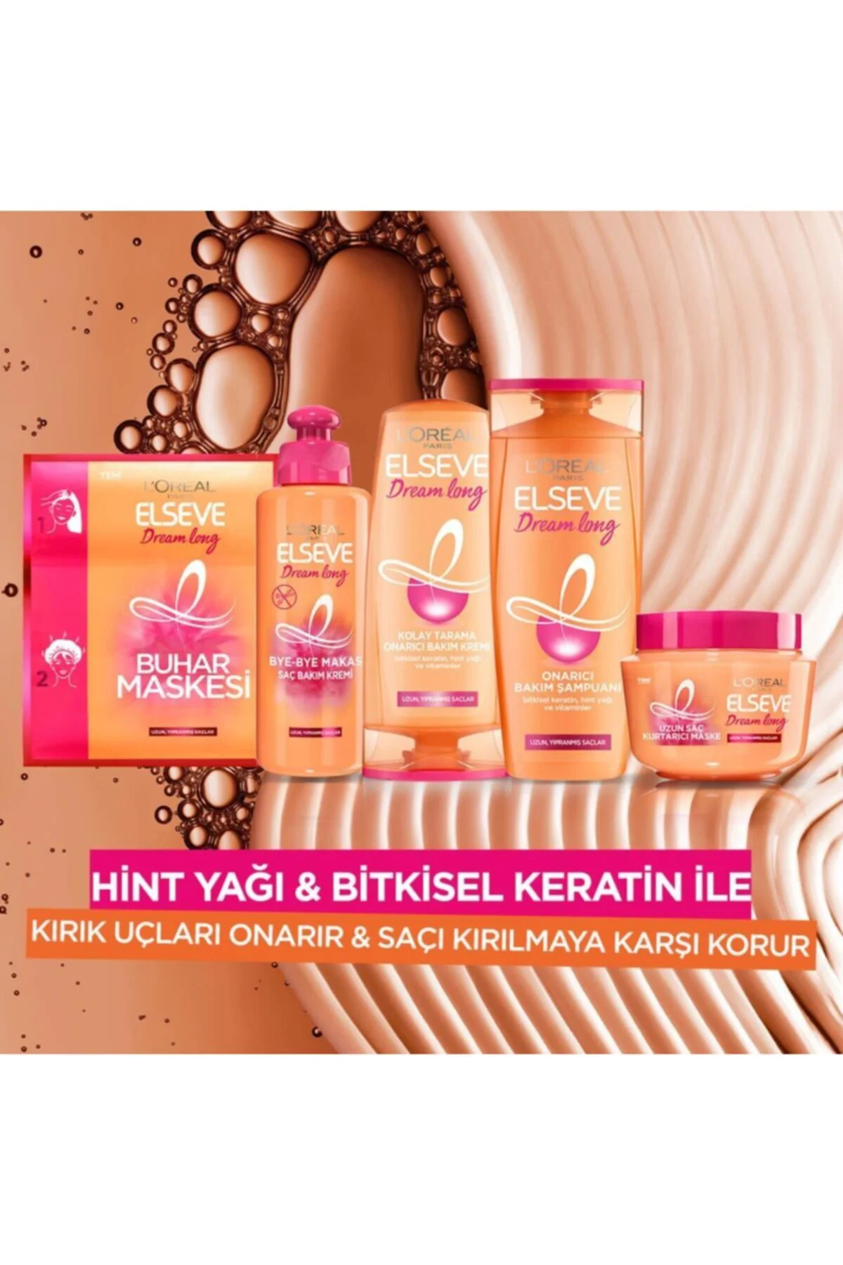 L'oréal Paris Elseve Dream Long Bye-bye Makas Saç Bakım Kremi 200 Ml L'oréal Paris Elseve Dream Long Bye-bye Makas Saç Bakım Kremi 200 Ml