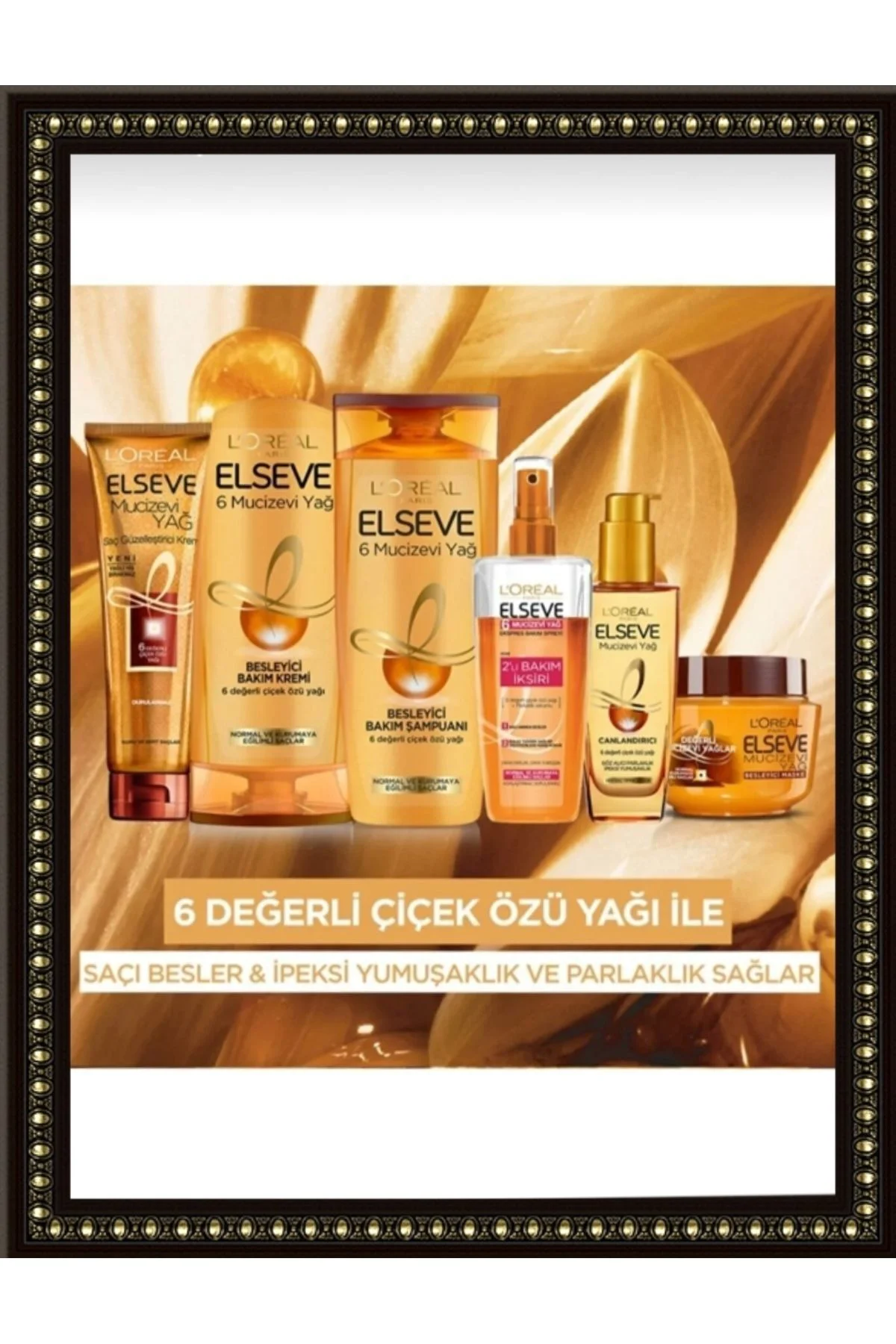 L'Oréal Paris Elseve Mucizevi Canlandırıcı Bakım Yağı (100 ml) L'Oréal Paris Elseve Mucizevi Canlandırıcı Bakım Yağı (100 ml)