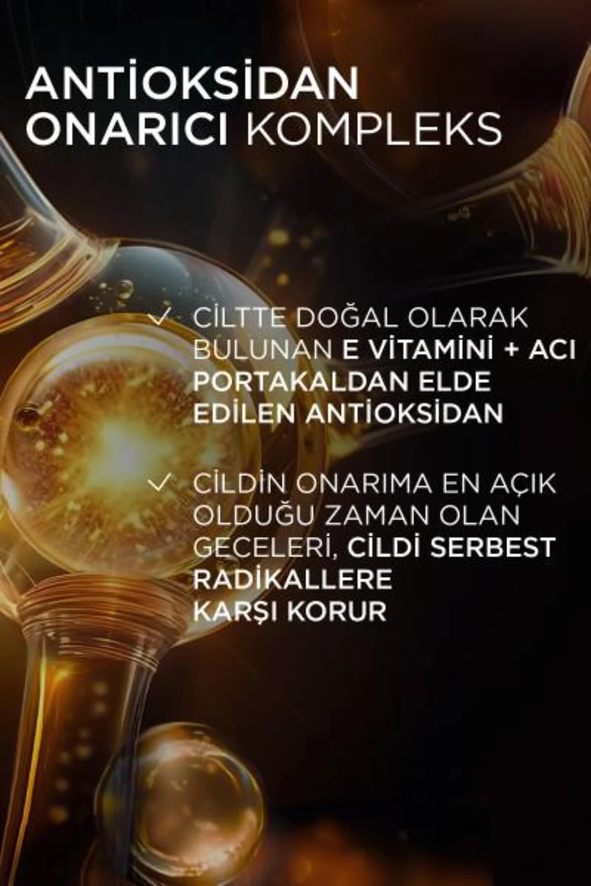 L'Oréal Paris Midnight Serum Cilt Yenileme & Cilt Görünümü Canlandırma Etkili- 30 ML L'Oréal Paris Midnight Serum Cilt Yenileme & Cilt Görünümü Canlandırma Etkili- 30 ML
