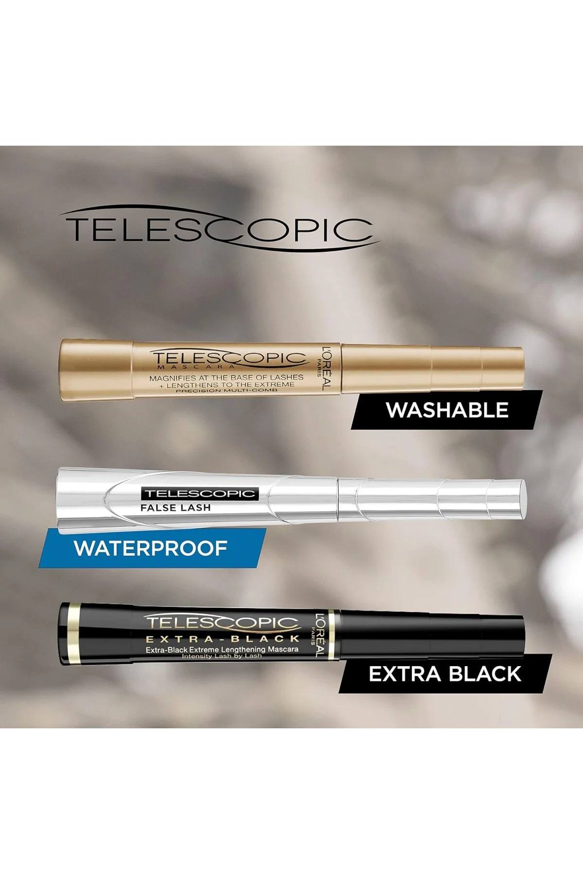 L’Oréal Paris Telescopic Maskara - Siyah 2li paket
