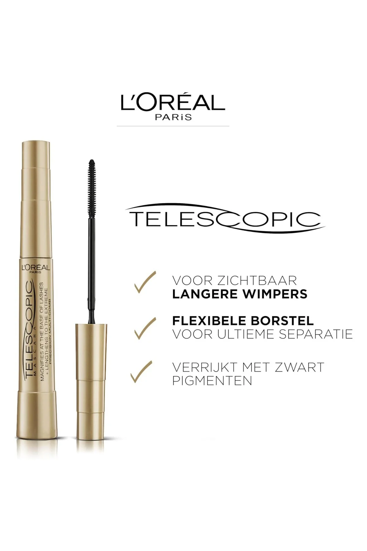 L’Oréal Paris Telescopic Maskara - Siyah 2li paket