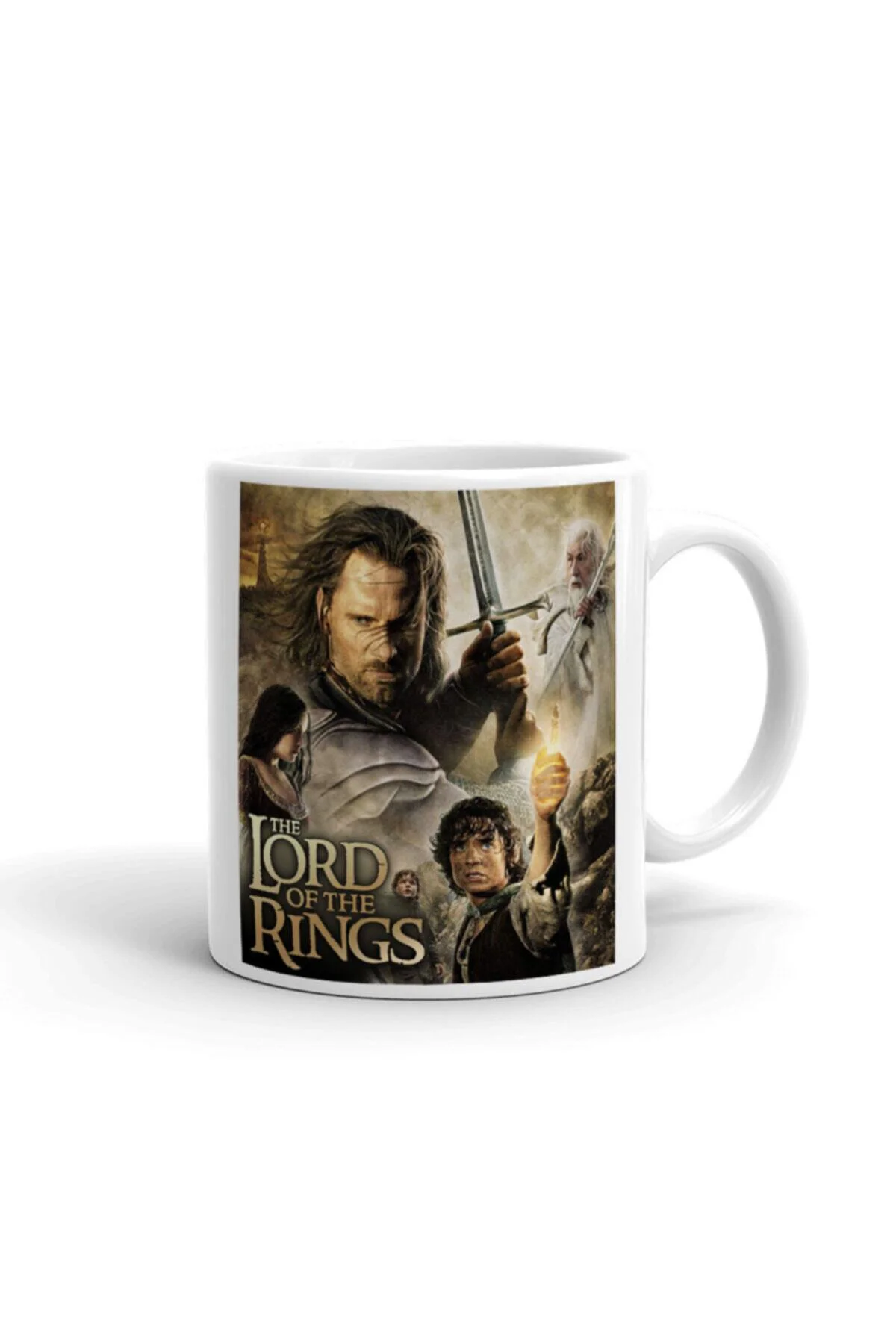 Lord Of Rings Yüzüklerin Efendisi ithal Porselen Seramik Kupa Bar