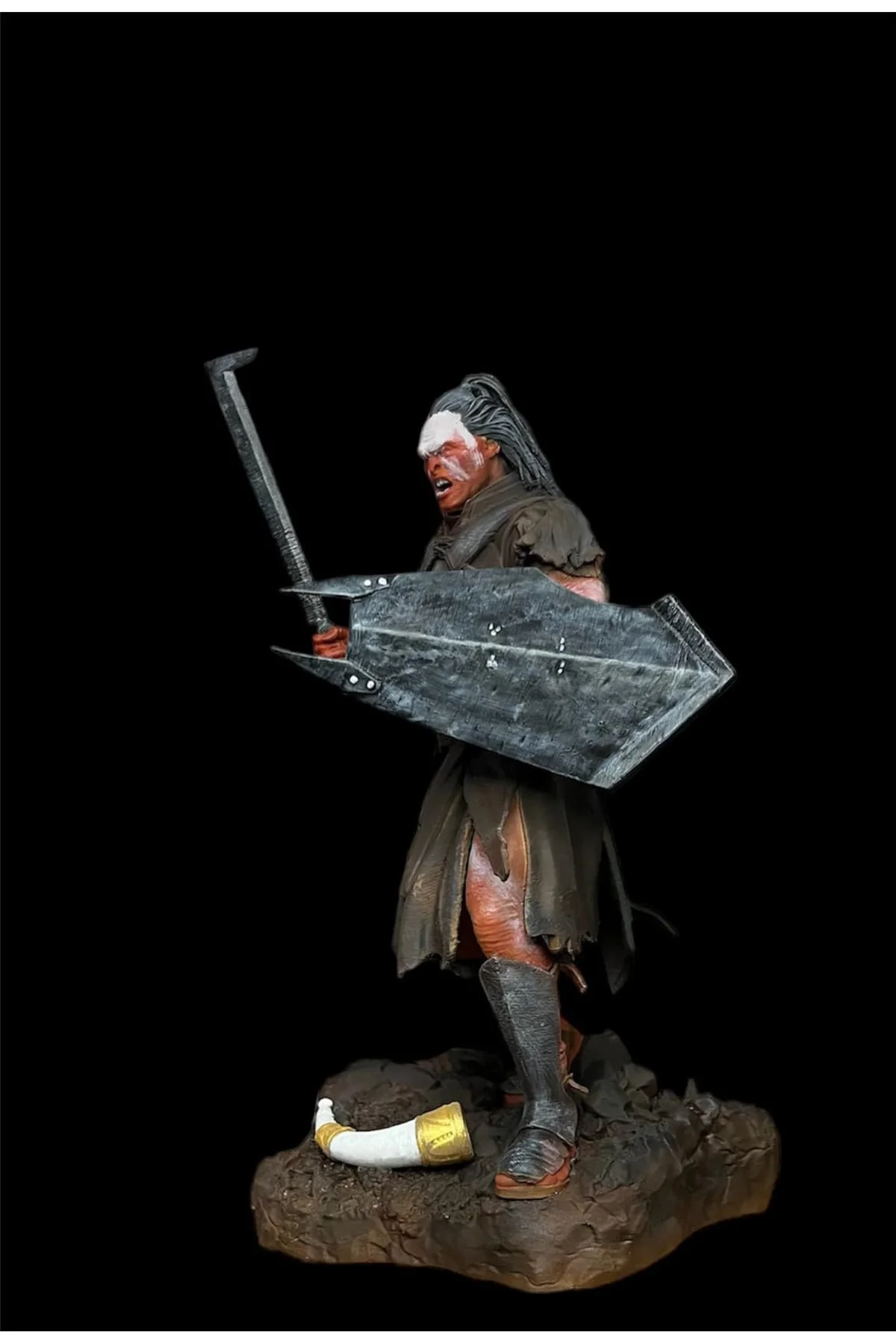 Lord of the Rings Lurtz Figür Yüzüklerin Efendisi Ork Lurtz Figür 25CM Büyük Boy