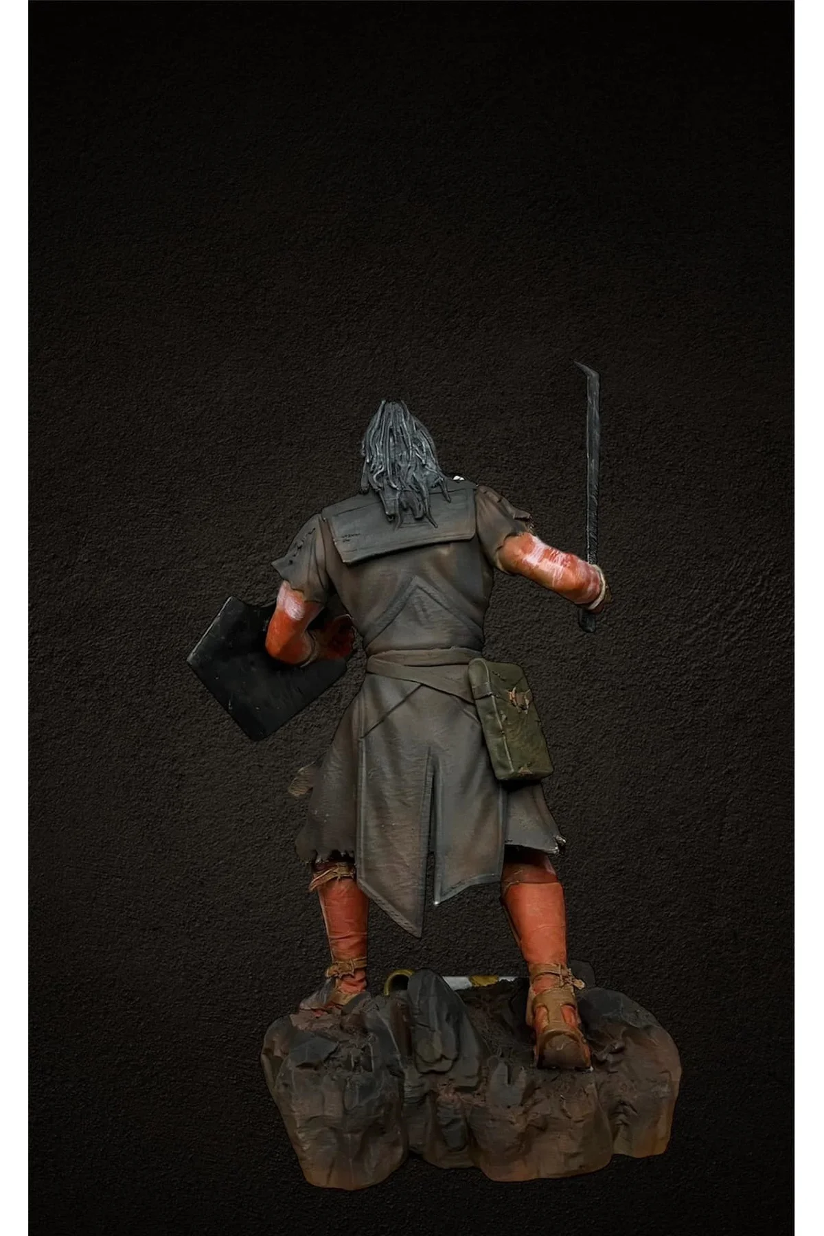 Lord of the Rings Lurtz Figür Yüzüklerin Efendisi Ork Lurtz Figür 25CM Büyük Boy