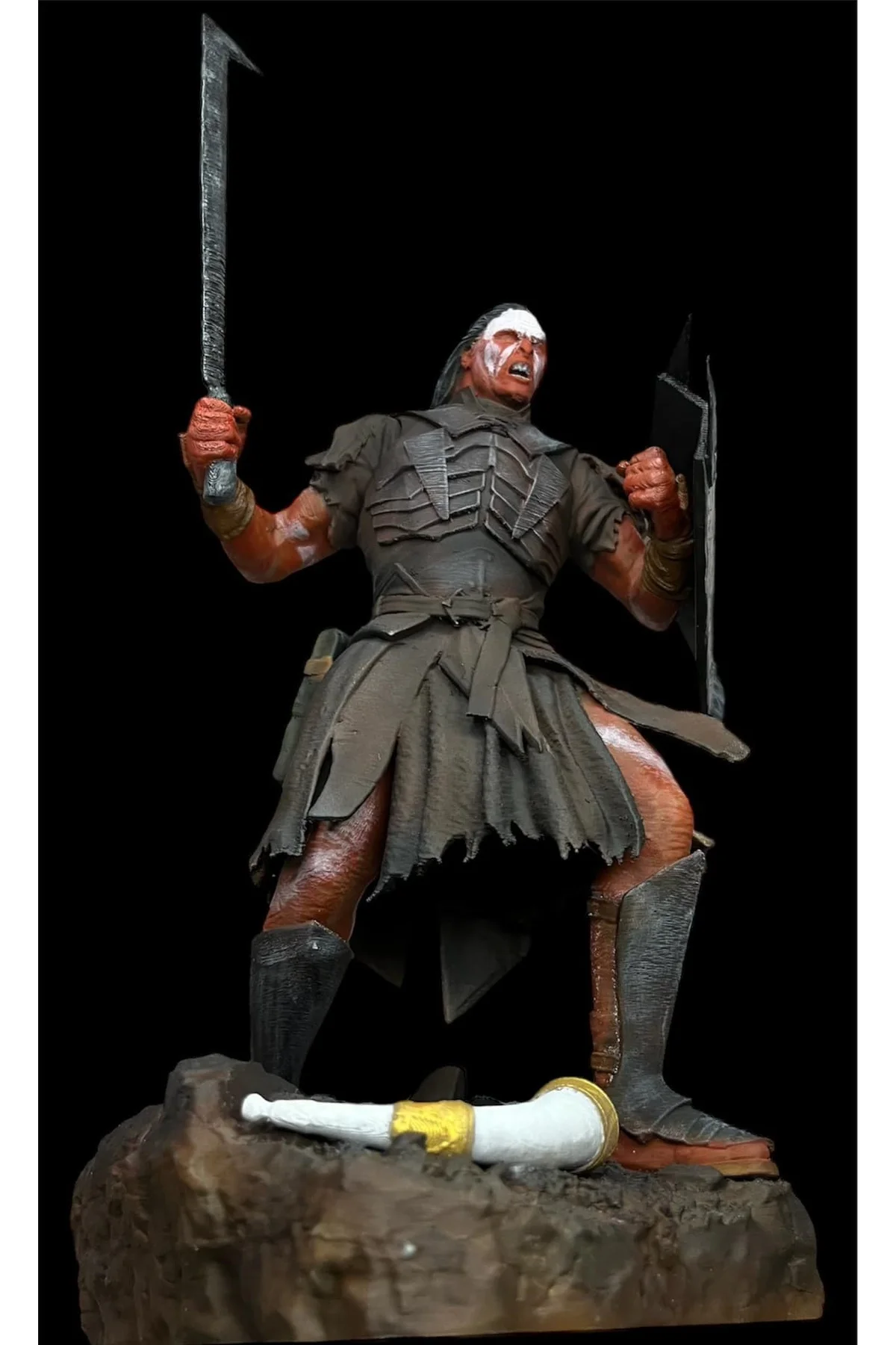 Lord of the Rings Lurtz Figür Yüzüklerin Efendisi Ork Lurtz Figür 25CM Büyük Boy