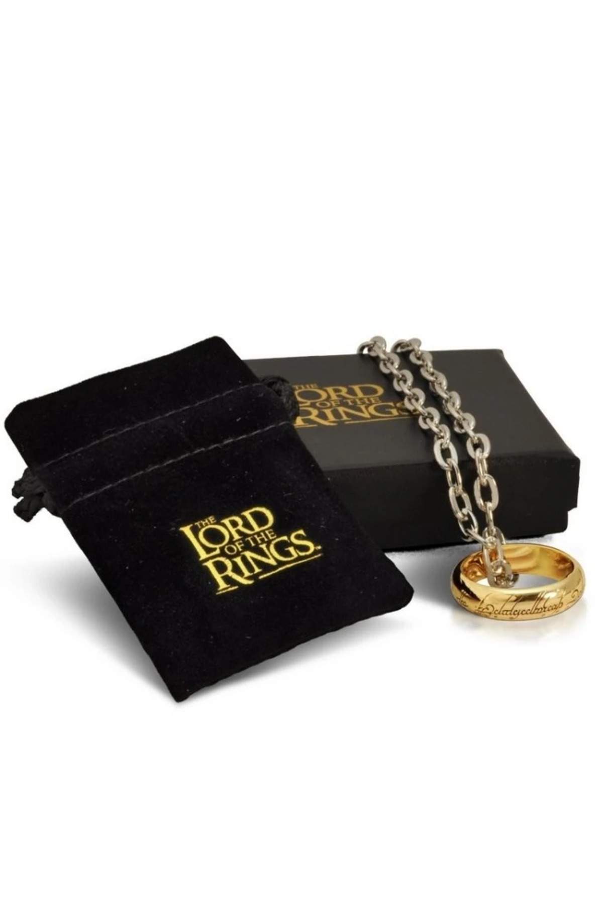 Lord Of The Rings One Ring Kolye (Hediye Kutulu Versiyon)