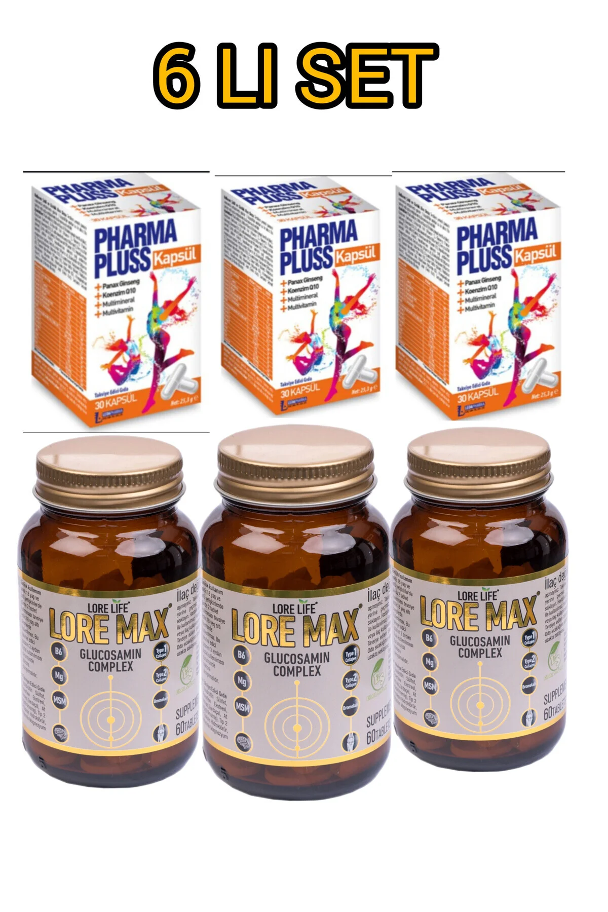 LORE MAX 60TB & LEDAPHARMA PLUS 30KP