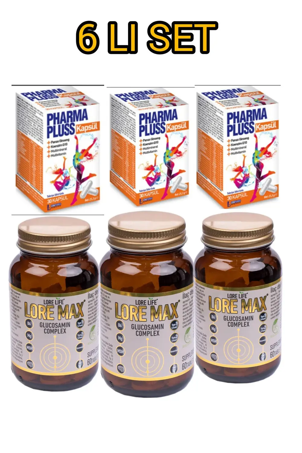 LORE MAX 60TB & LEDAPHARMA PLUS 30KP