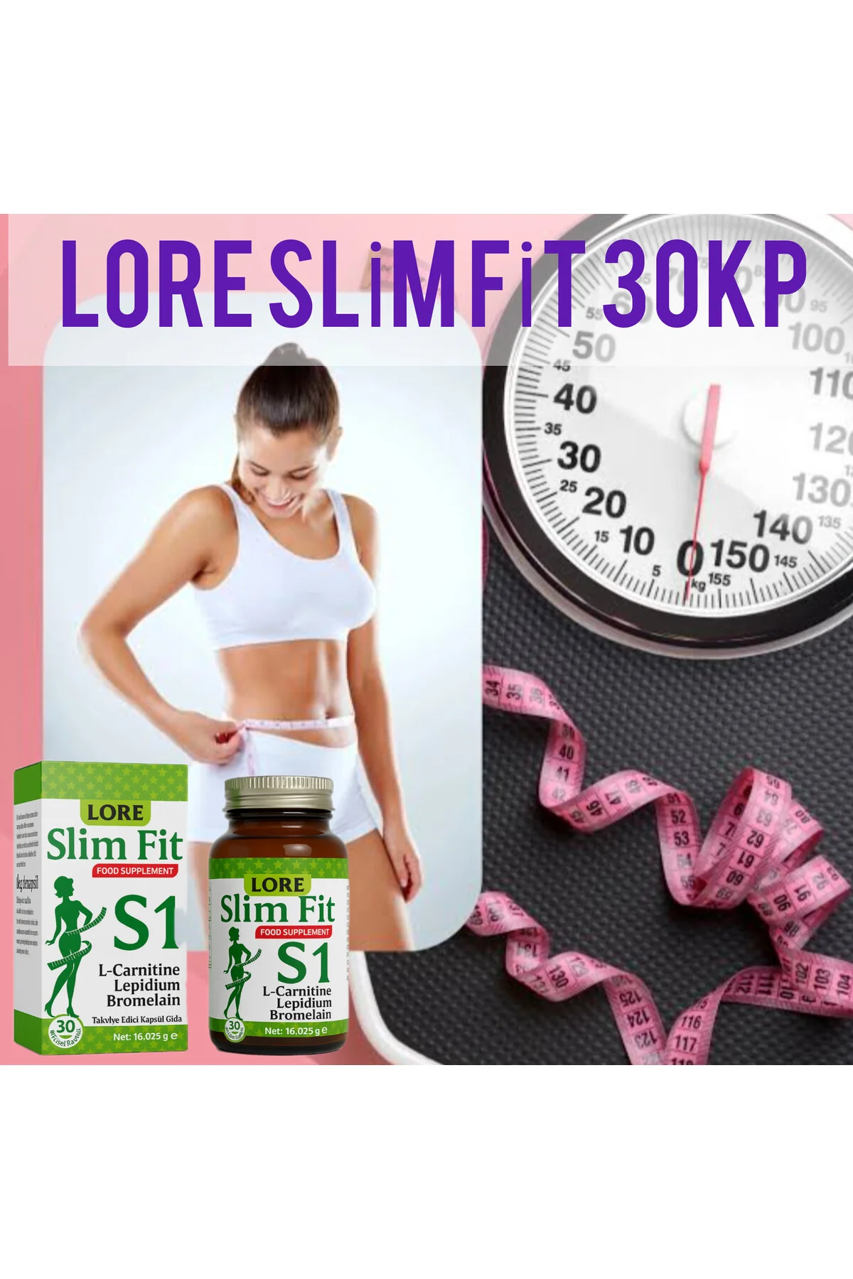 LORE SLİM FİT S1 30KP ve LEDAX C 30 ŞASE