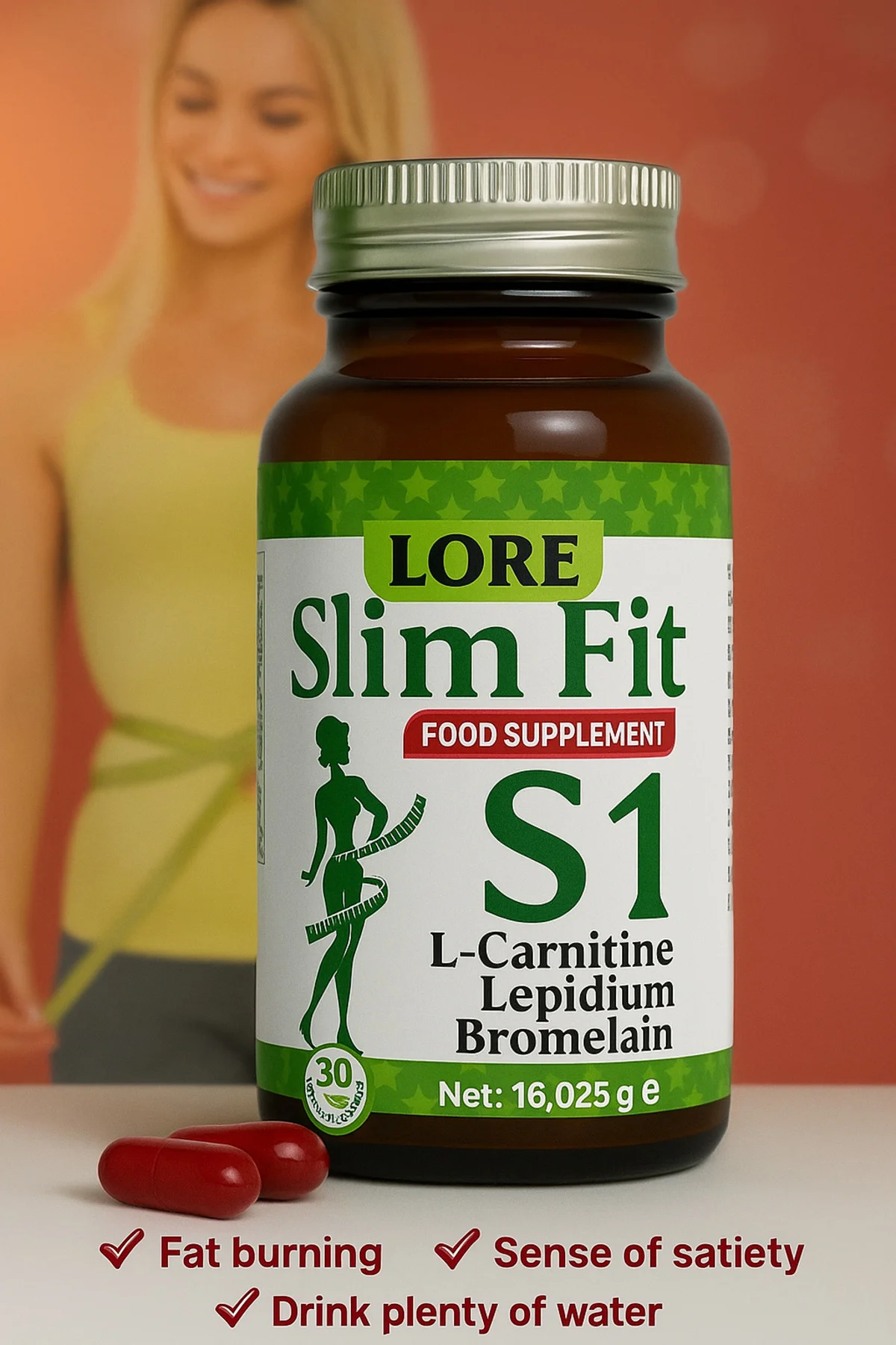 LORE SLİM FİT S1 ve MACUN 240GR 2 ADET