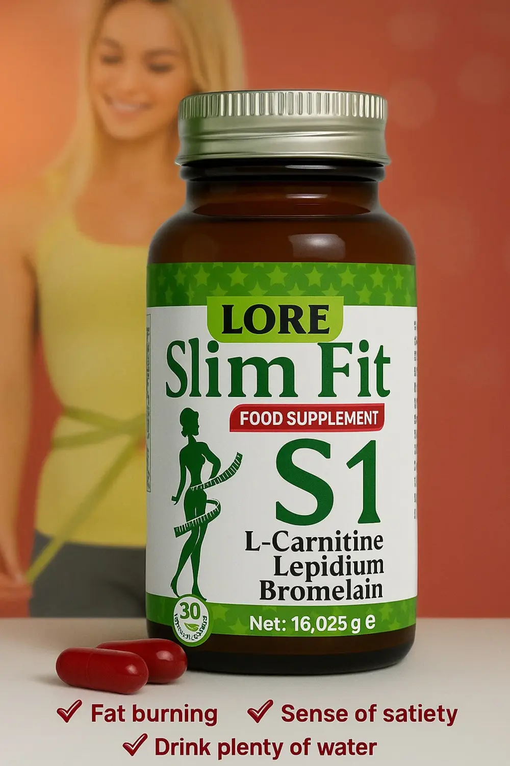 LORE SLİM FİT S1 ve MACUN 240GR 2 ADET