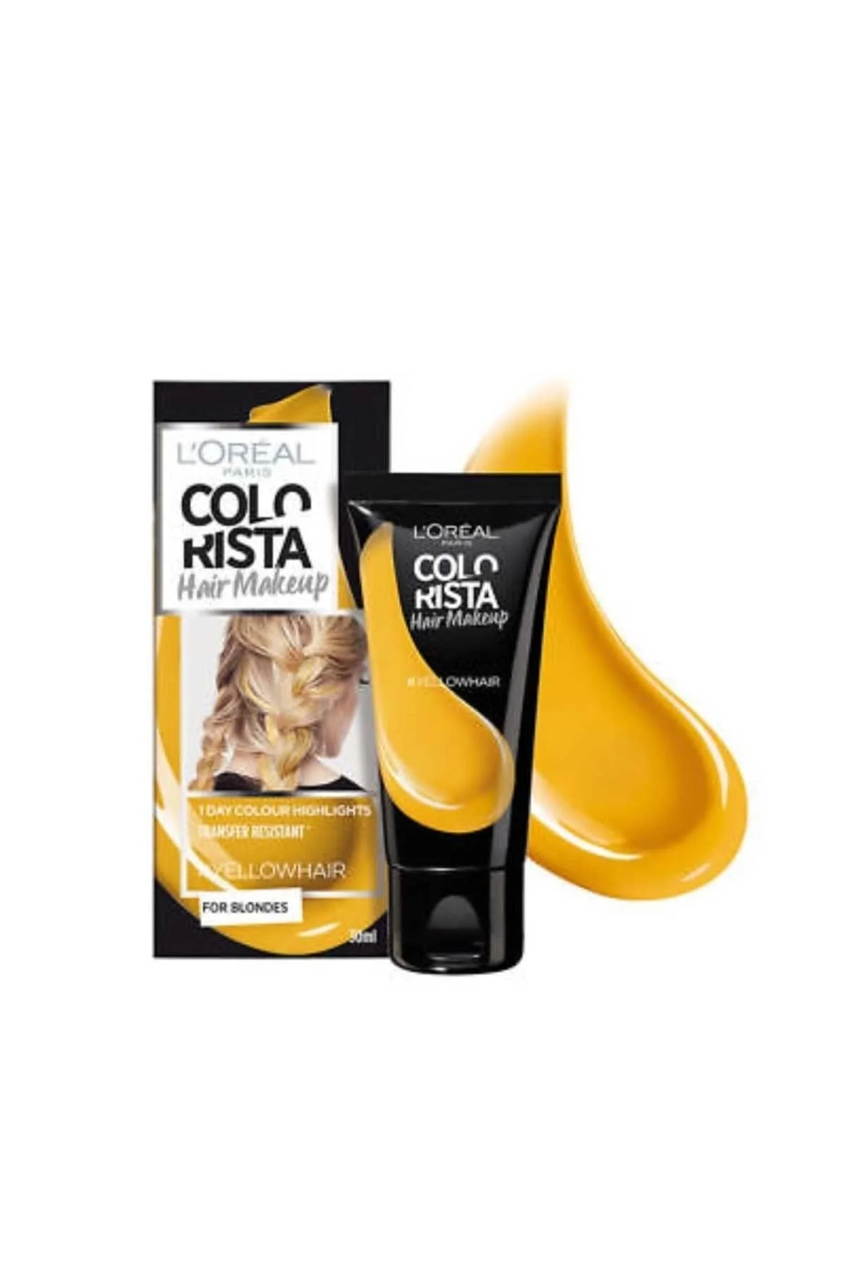 Loreal Paris Colorista Hair MakeUp Sarı 30ml Saç Boyası Loreal Paris Colorista Hair MakeUp Sarı 30ml Saç Boyası