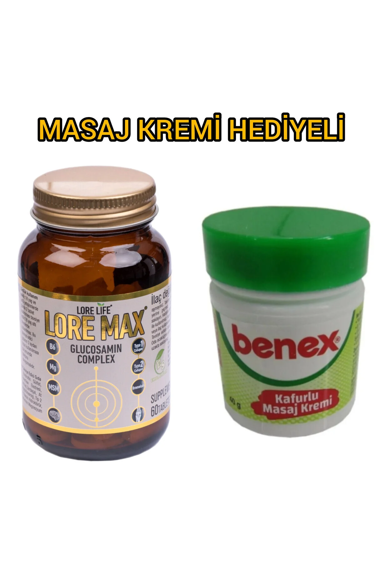 LOREMAX 60 TB & MASAJ KREMİ