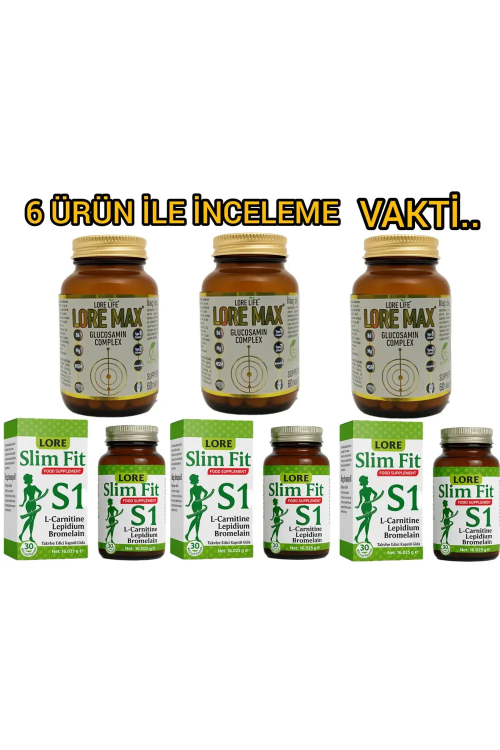 LOREMAX 60TB &LORE SLİM FİT S1 30KP