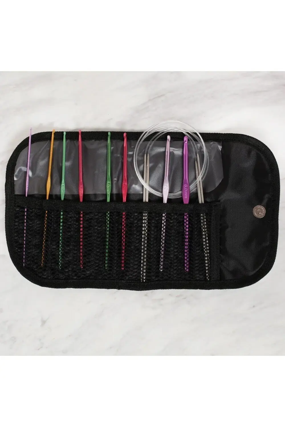 Loren Çantalı Tığ ve Örgü Aksesuarları Seti