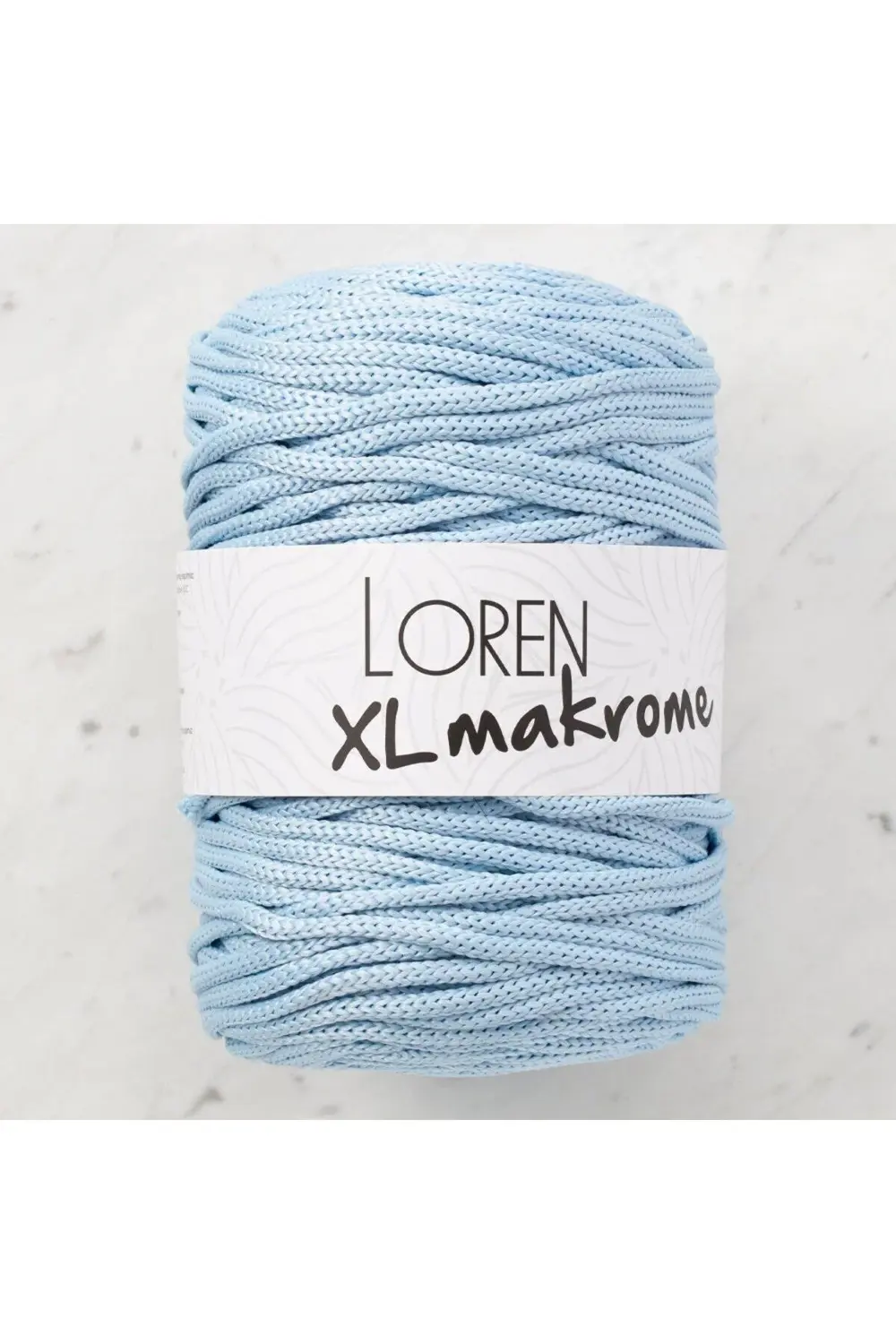 Loren XL Makrome Bebe Mavi El Örgü İpi - R051 - 33718